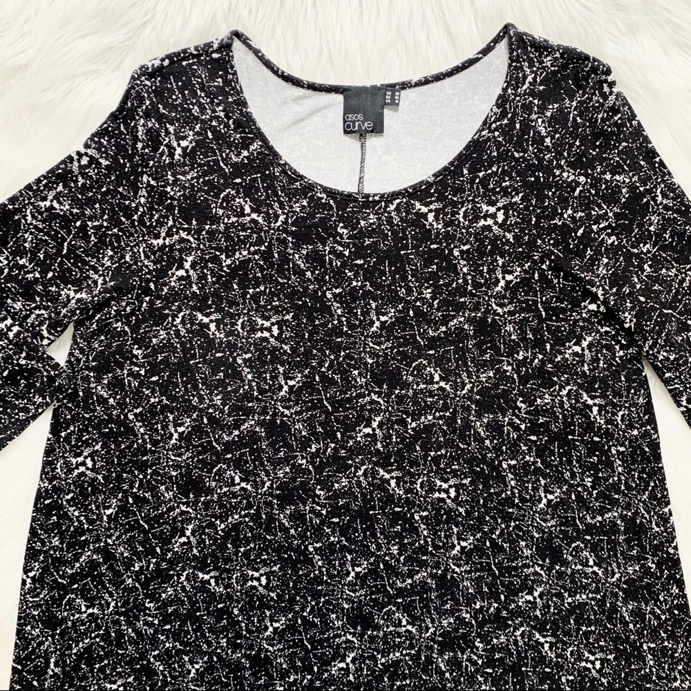 SOLD-Asos Curve Swing Tunic Dress - Picture 5 of 9
